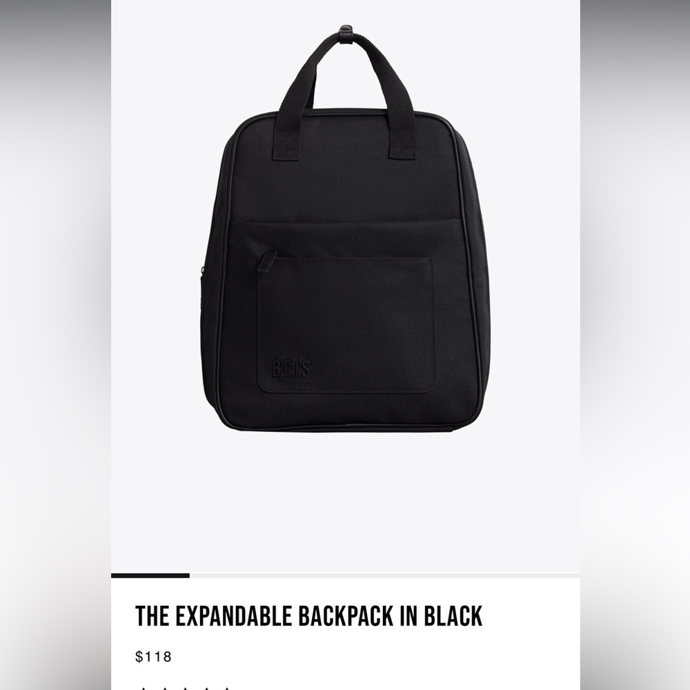 BEIS The Expandable Backpack